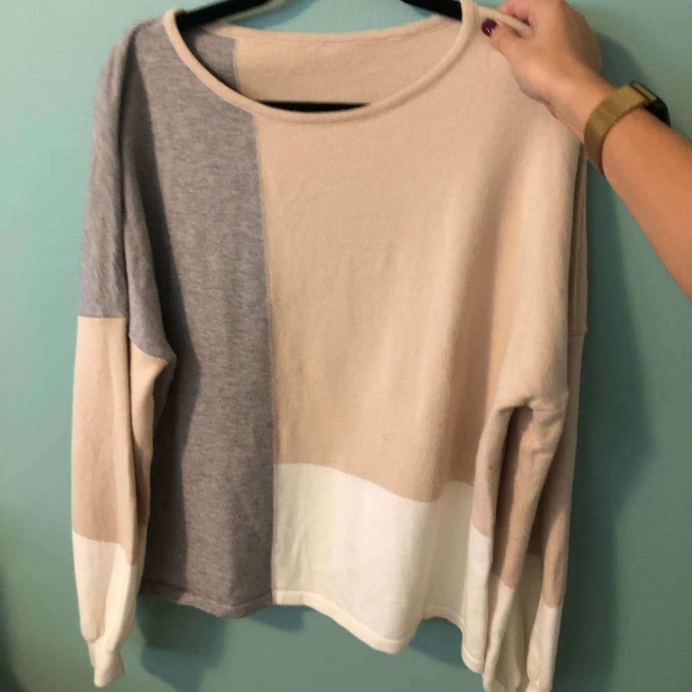 Color block oversized sweater - Picture 6 of 8